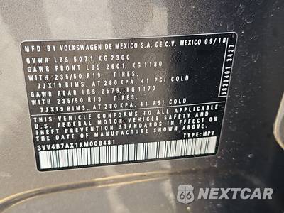 2019 Volkswagen Tiguan SEL Premium R-Line - zdjęcie 14 z 26 - miniatura