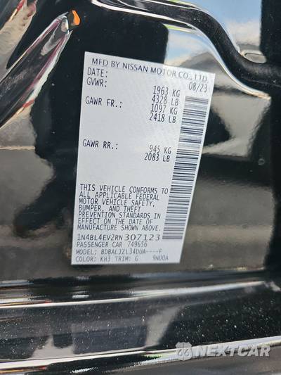 2024 Nissan Altima SL - zdjęcie 21 z 34 - miniatura