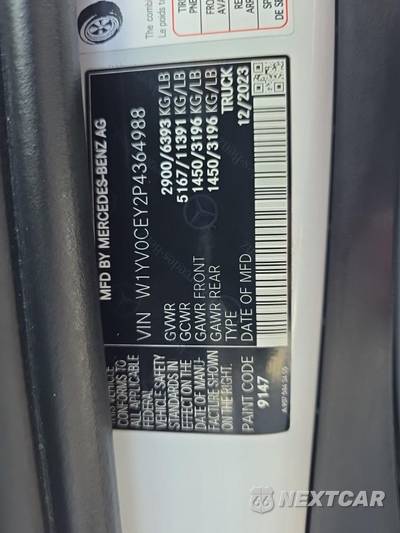 2023 Mercedes-Benz Metris Cargo Van 135.0" WB - zdjęcie 17 z 33 - miniatura