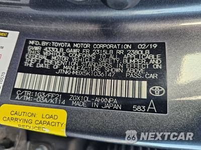 2019 Toyota C-HR XLE - zdjęcie 33 z 33 - miniatura