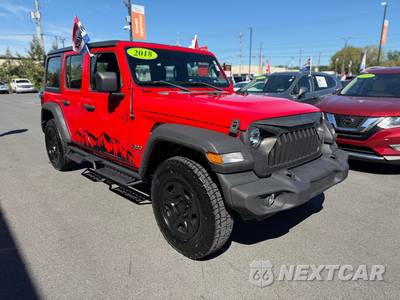 2018 Jeep Wrangler Unlimited Sport - zdjęcie 8 z 28 - miniatura
