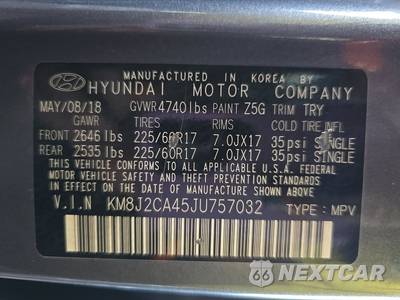 2018 Hyundai Tucson SE - zdjęcie 14 z 29 - miniatura