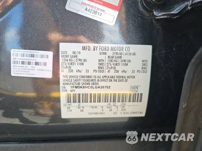 2020 Ford Explorer Platinum - zdjęcie 14 z 20 - miniatura