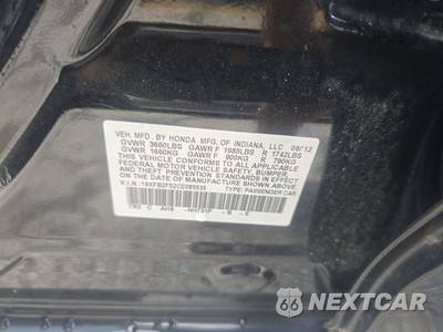 2012 Honda Civic Sedan LX - zdjęcie 15 z 68 - miniatura