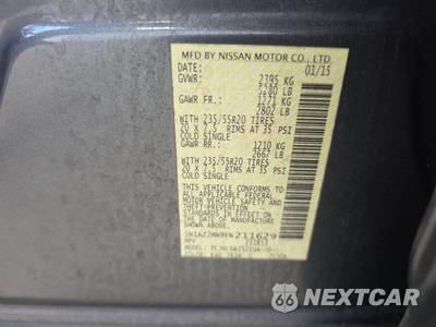 2015 Nissan Murano Platinum - zdjęcie 15 z 41 - miniatura