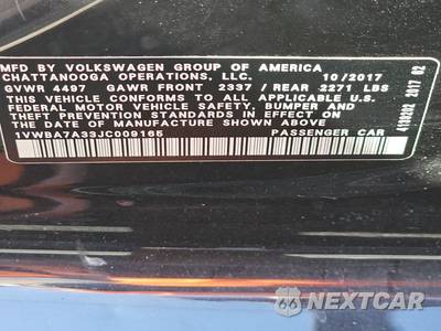 2018 Volkswagen Passat 2.0T SE - zdjęcie 14 z 31 - miniatura