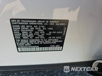 2023 Volkswagen Atlas V6 SEL - zdjęcie 15 z 21 - miniatura