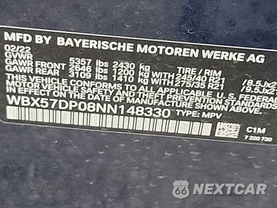 2022 BMW X3 Sports Activity Vehicle xDrive30i - zdjęcie 14 z 21 - miniatura