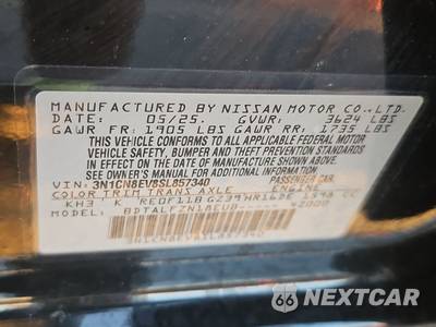 2025 Nissan Versa SV - zdjęcie 15 z 21 - miniatura
