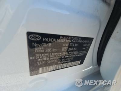 2019 Hyundai Elantra SE Sedan - zdjęcie 14 z 28 - miniatura