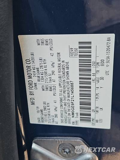 2020 Ford Transit Connect Passenger Wagon XLT Minivan w/Rear Liftgate 120.6" WB - zdjęcie 15 z 27 - miniatura