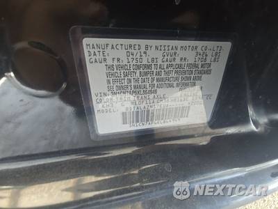 2019 Nissan Versa Sedan S Plus - zdjęcie 14 z 23 - miniatura