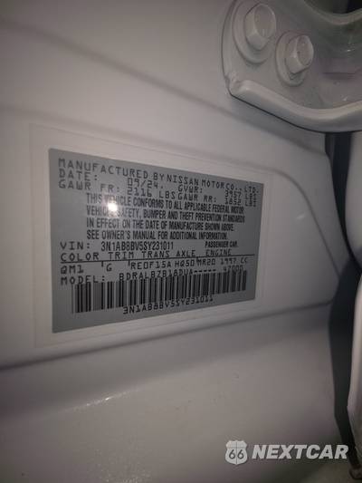 2025 Nissan Sentra S - zdjęcie 21 z 35 - miniatura