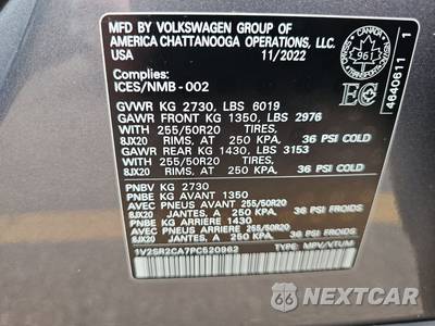 2023 Volkswagen Atlas Trendline - zdjęcie 22 z 29 - miniatura