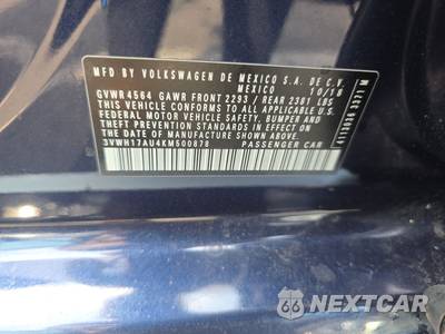 2019 Volkswagen Golf Alltrack S Wagon - zdjęcie 21 z 34 - miniatura