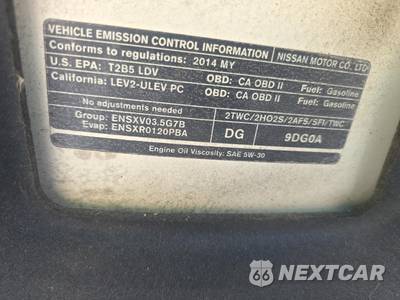2014 Nissan Maxima 3.5 SV - zdjęcie 21 z 22 - miniatura