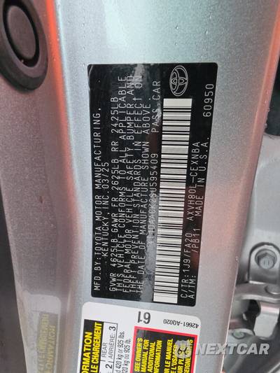 2025 Toyota Camry LE - zdjęcie 14 z 22 - miniatura