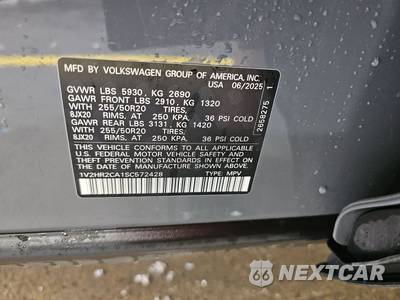 2025 Volkswagen Atlas 2.0T SE w/Technology - zdjęcie 15 z 30 - miniatura