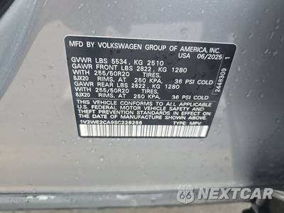 2025 Volkswagen Atlas Cross Sport 2.0T SE w/Technology - zdjęcie 14 z 28 - miniatura