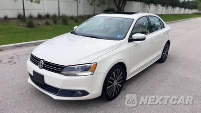 2012 Volkswagen Jetta SEL Sedan w/Premium & Sunroof - zdjęcie 1 z 22 - miniatura