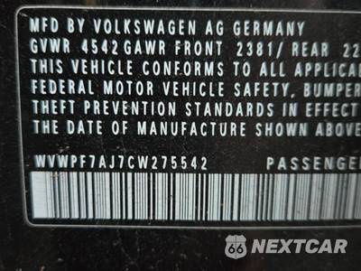 2012 Volkswagen Golf R - zdjęcie 18 z 18 - miniatura