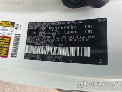 2025 Toyota Sienna LE 8-Passenger 120.5" WB - zdjęcie 15 z 28 - miniatura