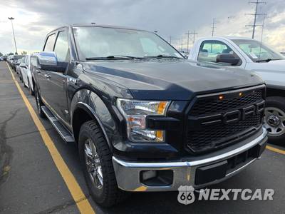 2015 Ford F-150 Lariat Crew Cab Short Bed - zdjęcie 3 z 34 - miniatura