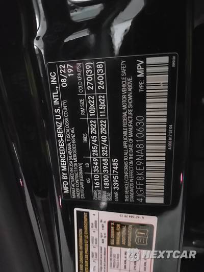 2022 Mercedes-Benz AMG GLS 63 4MATIC+ - zdjęcie 16 z 19 - miniatura