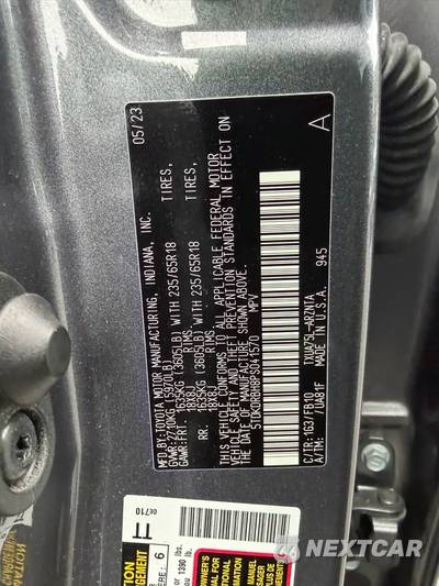 2023 Toyota Highlander LE - zdjęcie 16 z 60 - miniatura