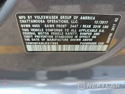 2018 Volkswagen Passat V6 SEL Premium - zdjęcie 14 z 27 - miniatura