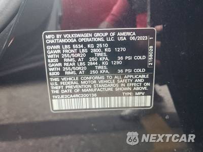 2024 Volkswagen Atlas Cross Sport 2.0T SE w/Technology - zdjęcie 14 z 21 - miniatura