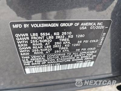 2025 Volkswagen Atlas Cross Sport 2.0T SE w/Technology - zdjęcie 14 z 24 - miniatura