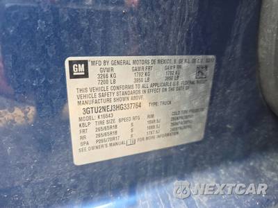 2017 GMC Sierra 1500 SLT Crew Cab Short Bed 4SA - zdjęcie 14 z 40 - miniatura