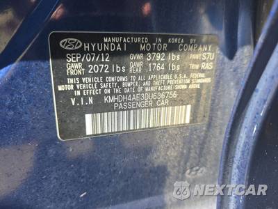 2013 Hyundai Elantra GLS Sedan - zdjęcie 14 z 51 - miniatura