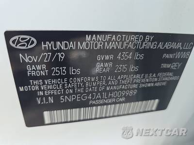 2020 Hyundai Sonata SE - zdjęcie 14 z 23 - miniatura