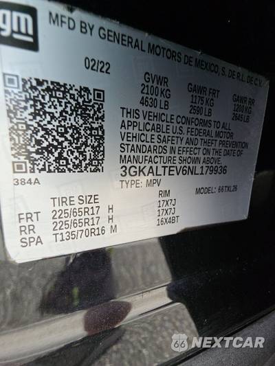 2022 GMC Terrain SLE 3SA - zdjęcie 14 z 23 - miniatura