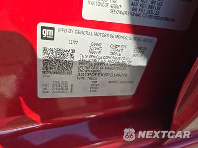2023 Chevrolet Silverado 1500 LT Trail Boss Crew Cab Short Bed 2LT - zdjęcie 10 z 33 - miniatura