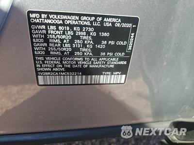 2021 Volkswagen Atlas V6 SEL - zdjęcie 15 z 33 - miniatura
