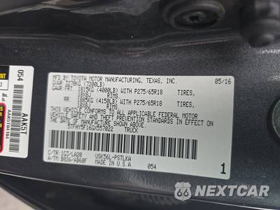 2016 Toyota Tundra Limited Crew Cab Short Bed - zdjęcie 14 z 51 - miniatura