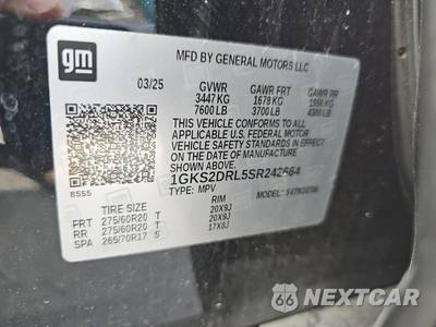 2025 GMC Yukon Denali 5SA - zdjęcie 15 z 32 - miniatura