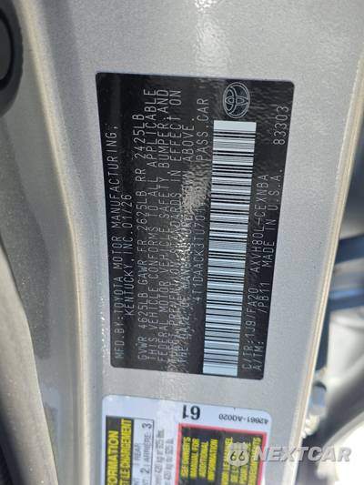 2026 Toyota Camry LE - zdjęcie 14 z 26 - miniatura