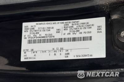 2021 Ford Super Duty F-550 Cab Chassis XL Regular Cab DRW - zdjęcie 24 z 47 - miniatura