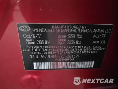 2018 Hyundai Elantra Value Edition Sedan - zdjęcie 17 z 21 - miniatura