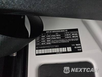 2025 Mercedes-Benz Sprinter 2500 Cargo Van Standard Roof 144.0" WB - zdjęcie 14 z 19 - miniatura