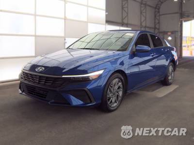 2025 Hyundai Elantra Hybrid Blue