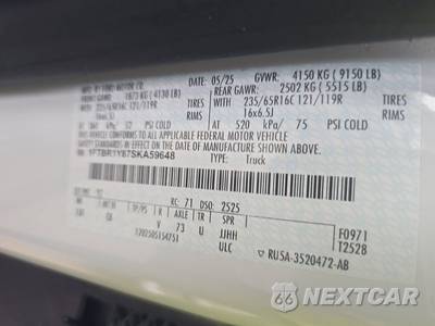 2025 Ford Transit 250 Cargo Van Low Roof 130.0" WB - zdjęcie 14 z 23 - miniatura