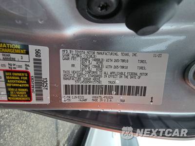 2024 Toyota Tundra SR5 Crew Cab Short Bed - zdjęcie 14 z 23 - miniatura