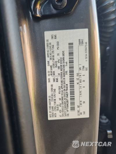 2022 Ford Super Duty F-250 Lariat Crew Cab Medium Bed - zdjęcie 14 z 24 - miniatura