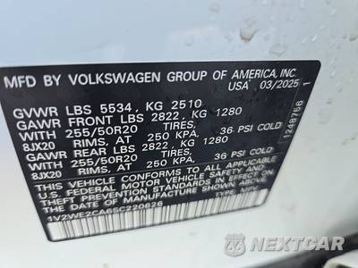 2025 Volkswagen Atlas Cross Sport 2.0T SE w/Technology - zdjęcie 14 z 21 - miniatura