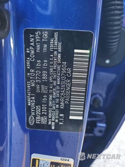 2025 Hyundai Venue SEL - zdjęcie 14 z 17 - miniatura